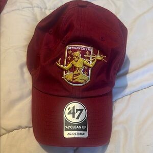 47 Brand Red Detroit City FC Hat